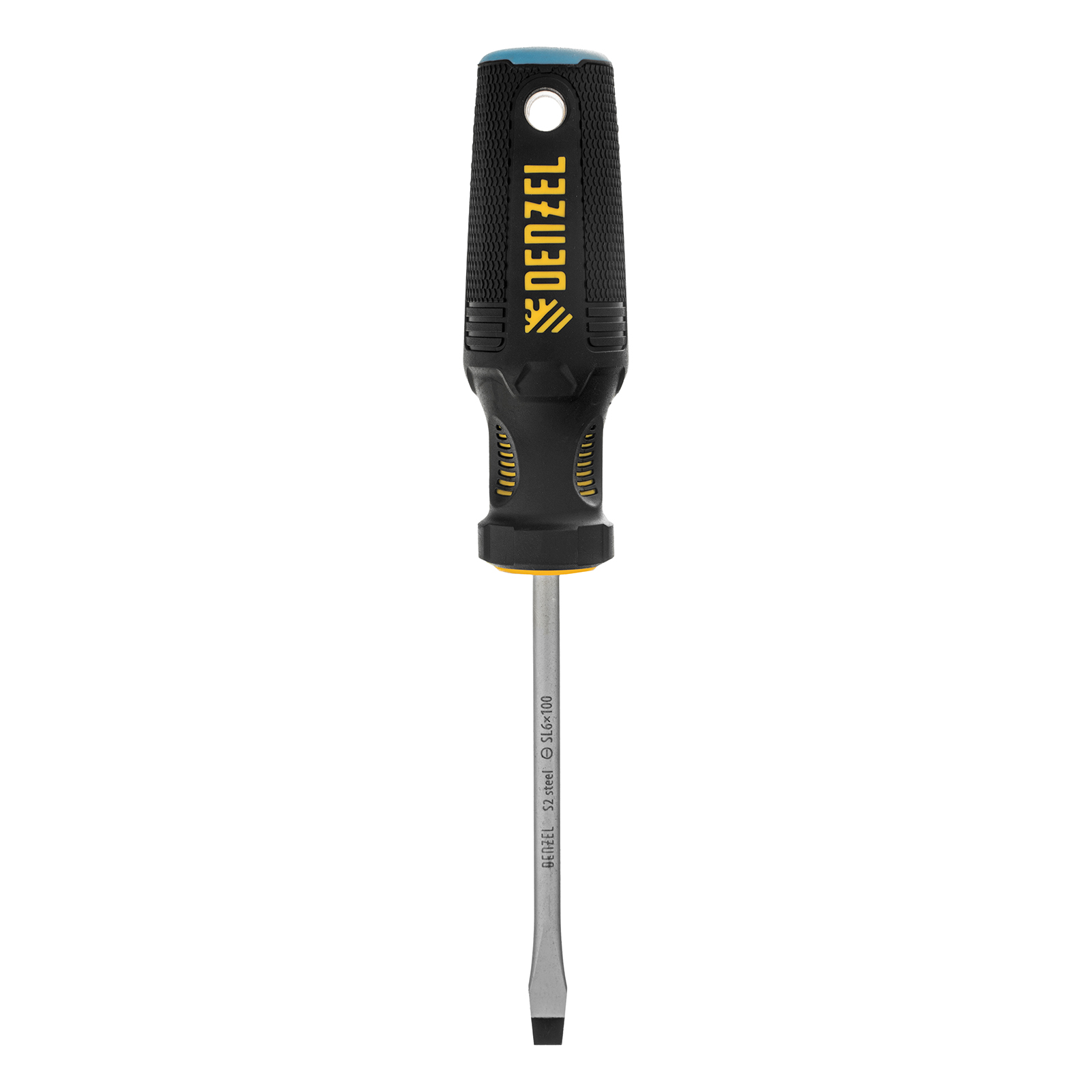 Отвертка, SL6x100 мм, S2, 3к рукоятка