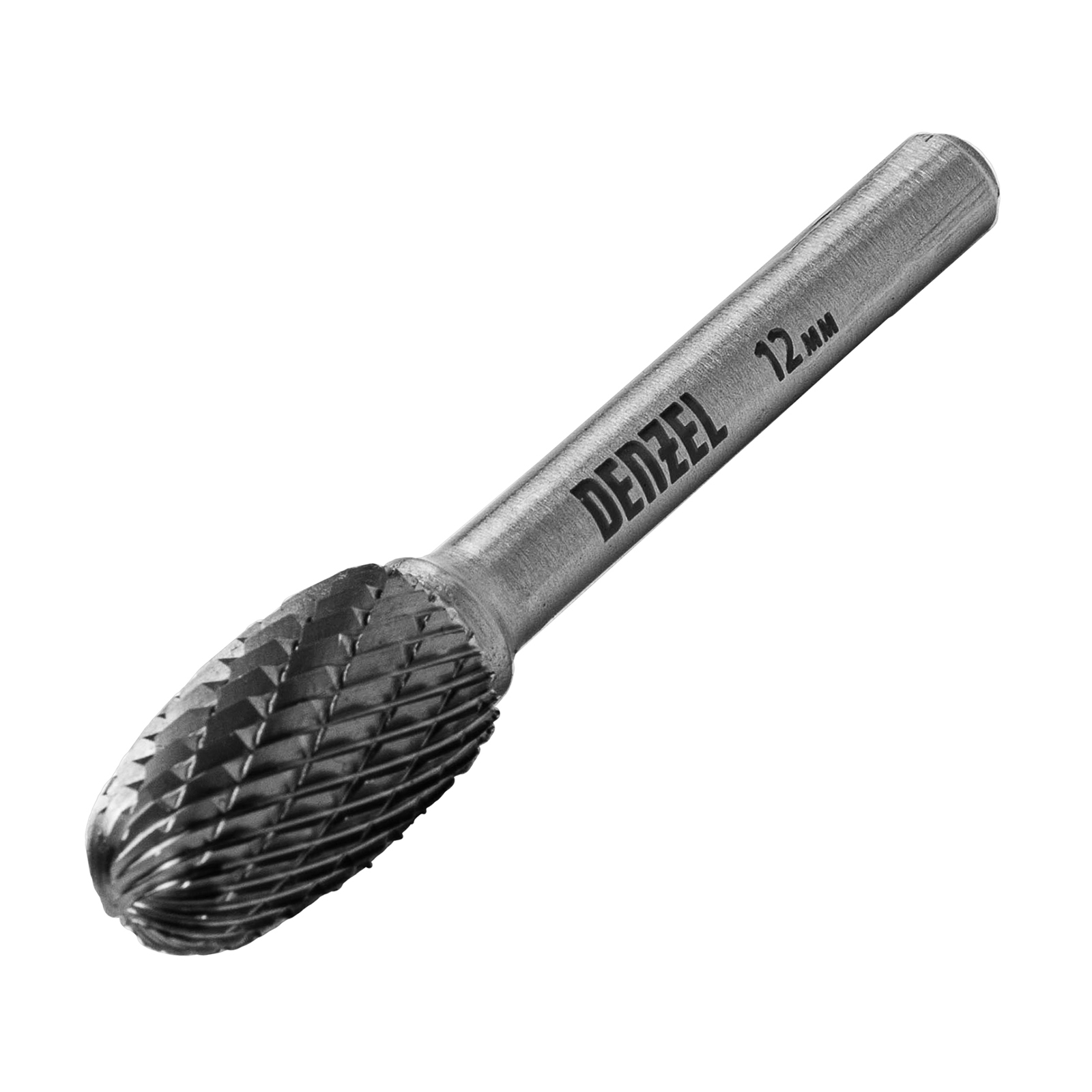 Борфреза по металлу твердосплавная, овальная, тип-E, 12 мм