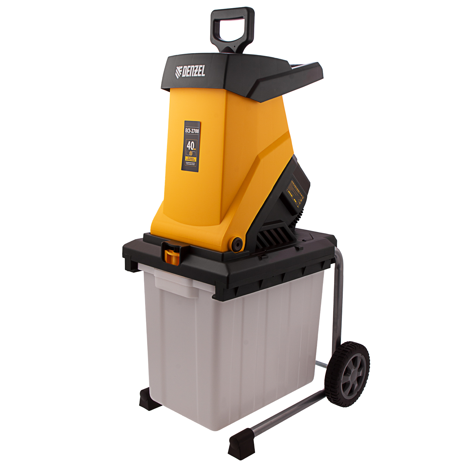 Измельчитель садовый электрический ECS-2700, 2700 Вт, 40 мм