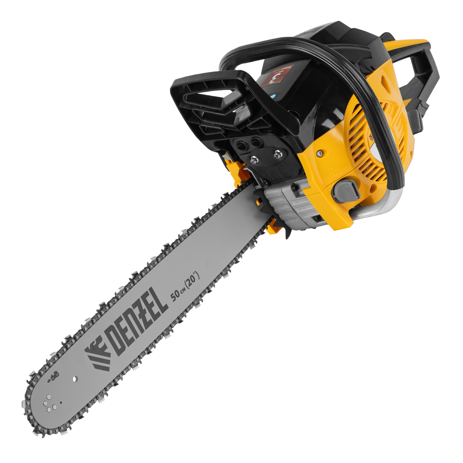 Пила цепная бензиновая DGS-5820, шина 50 см, 58см3, 4,1 л.с., шаг 0,325, паз 1,5 мм, 76 зв