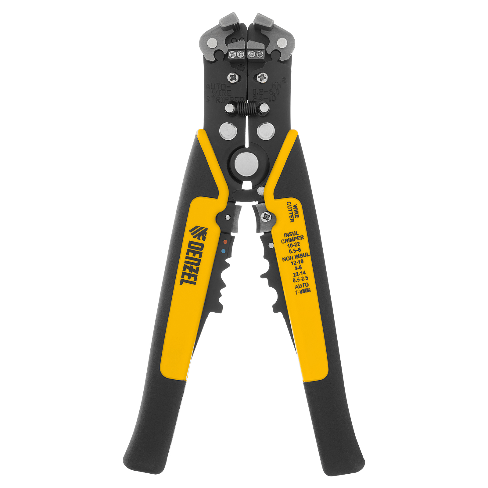 Щипцы для зачистки электропроводов 0,2-6 мм2, функция обрезания проводов