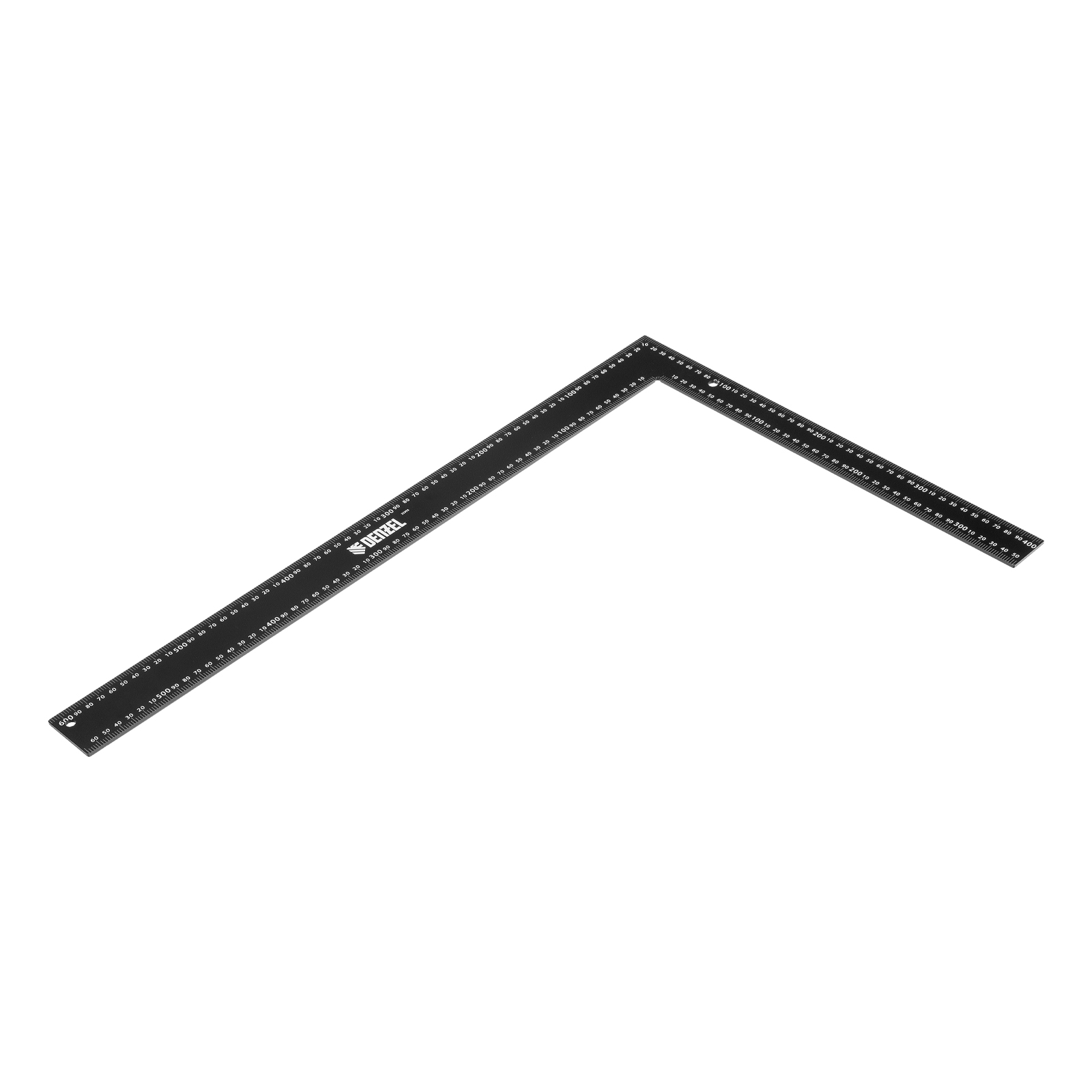 Угольник, 400 х 600 мм, алюминиевый, лазерная гравировка