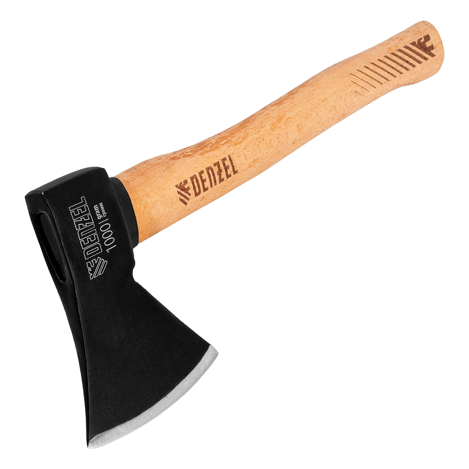 Топор, 1000 г, кованый, буковое топорище