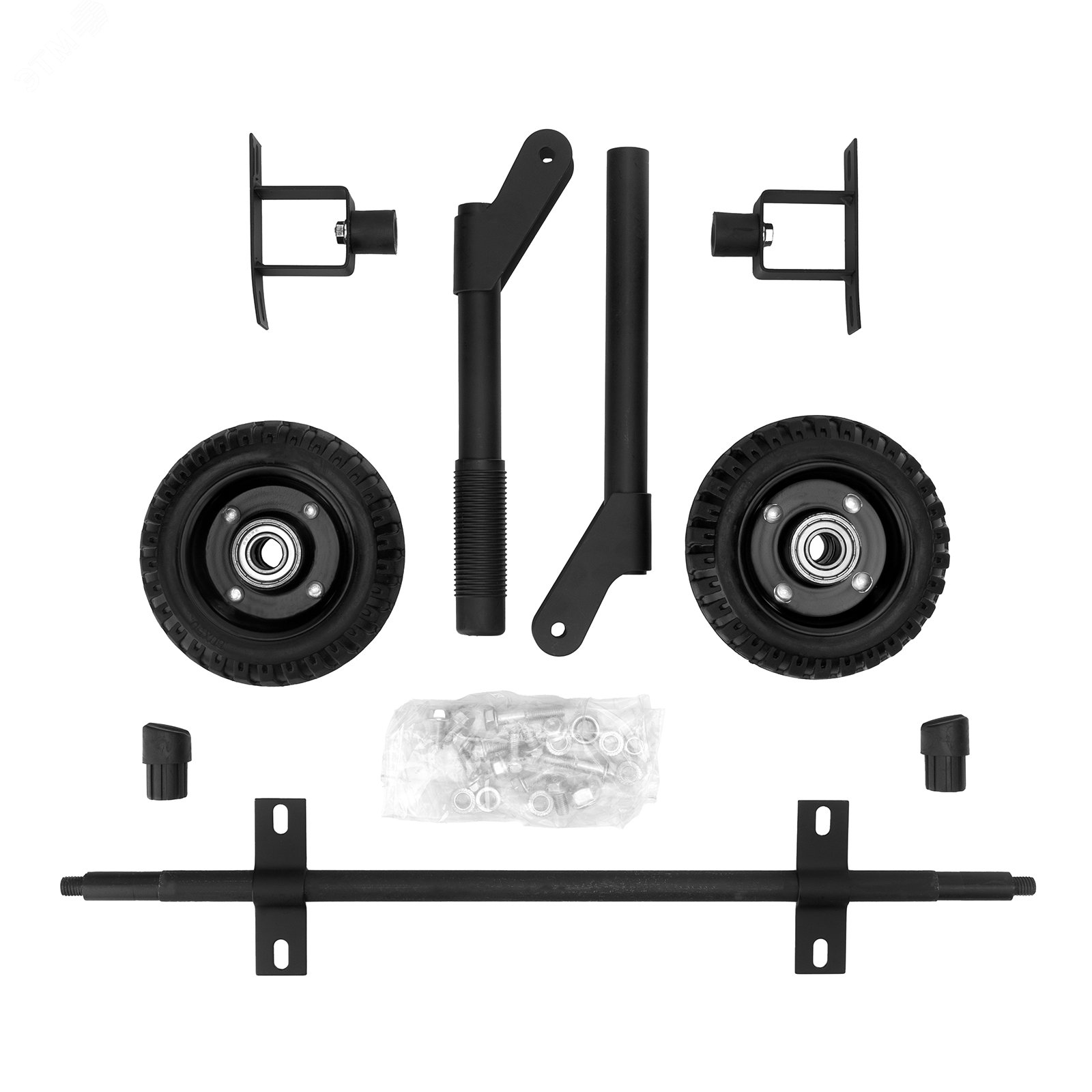 Изображение товара Комплект колес и ручек для генераторов Denzel PS-25 PS-28 PS-33