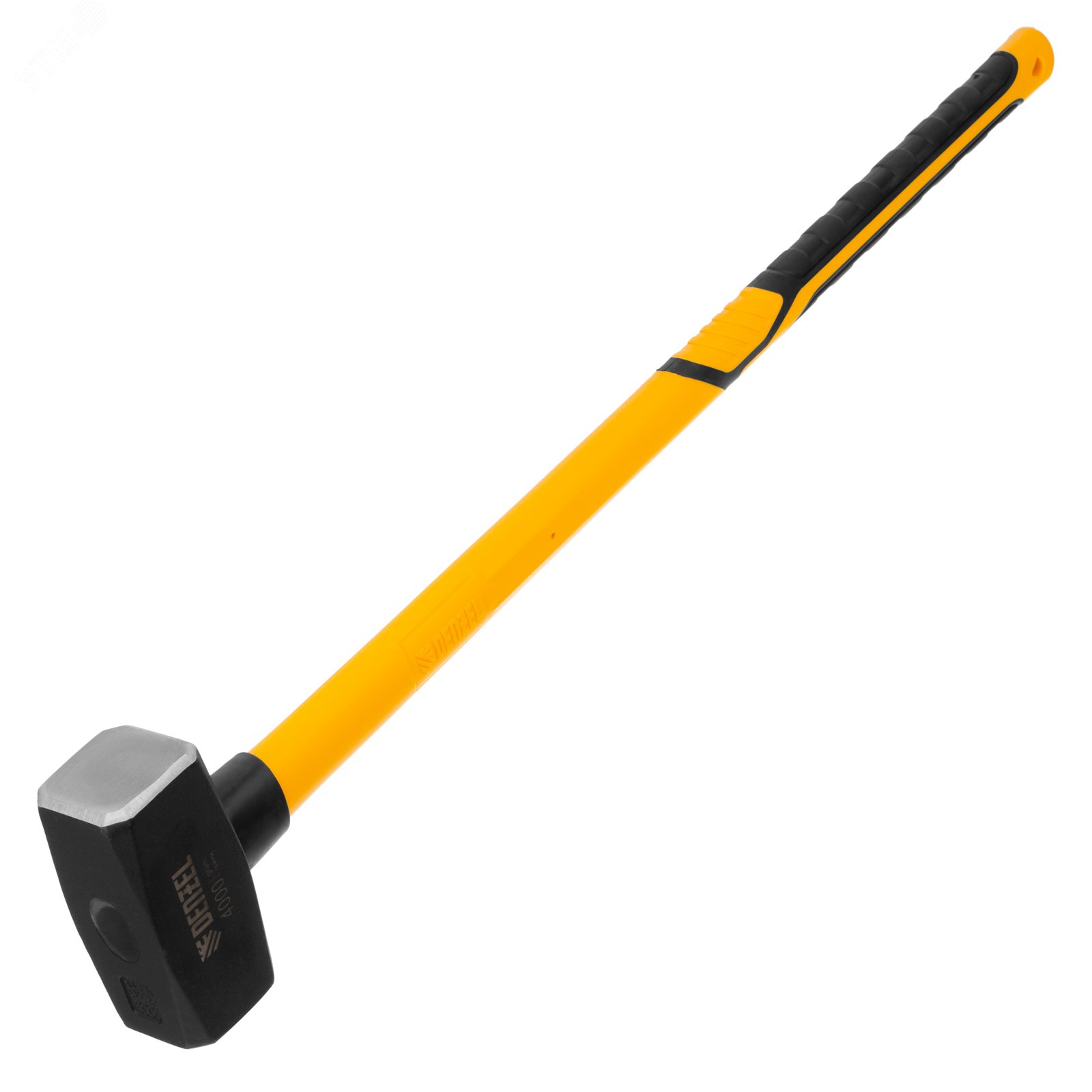 Изображение товара Кувалда 4000 г, кованая, фибергласовая рукоятка c TPR покрытием, 880 мм (шт)