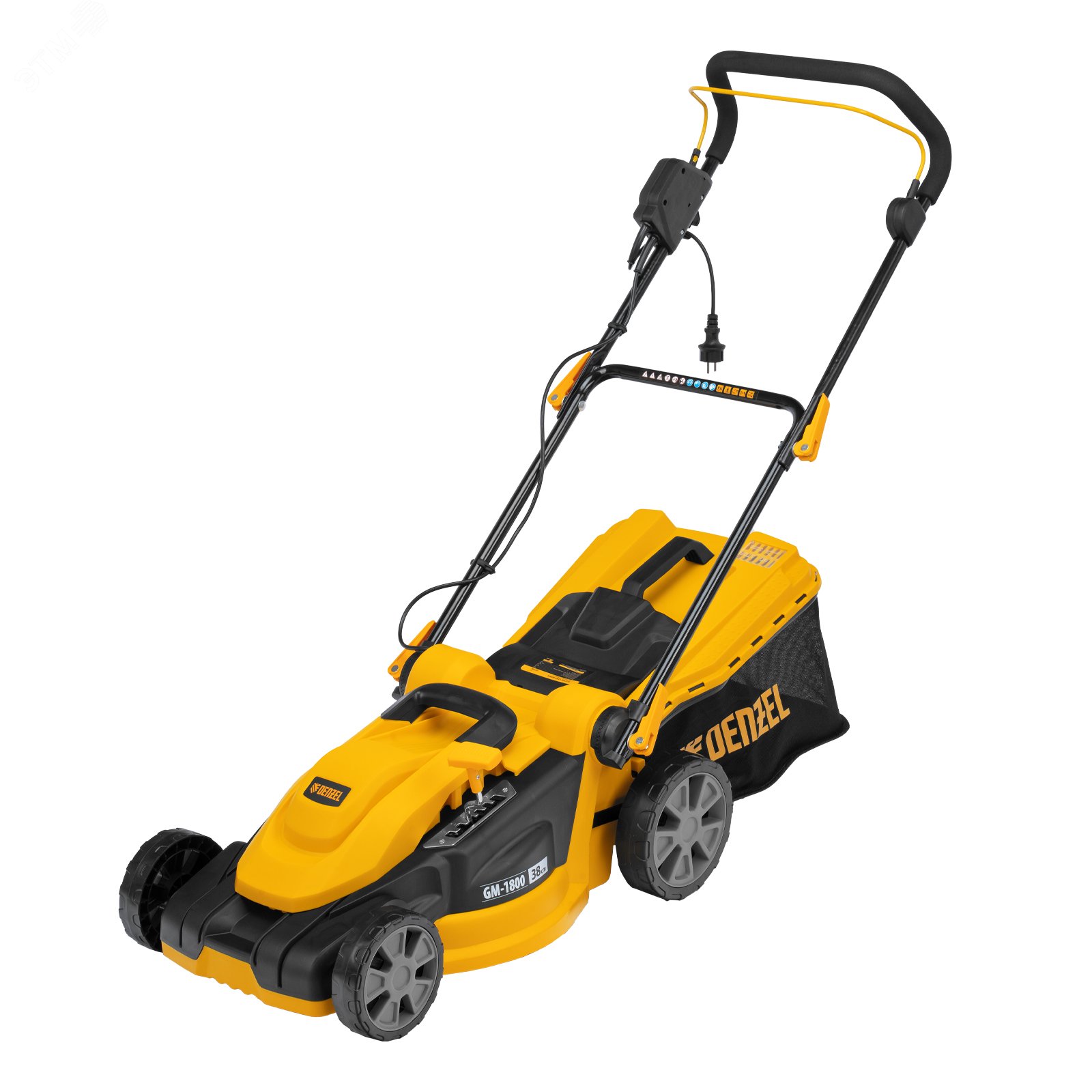 Изображение товара Газонокосилка электрическая Denzel GM-1800, 1800 Вт, 38 см