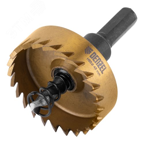 Изображение товара Коронка по металлу HSS, 45 мм, нитридтитановое покрытие (шт)