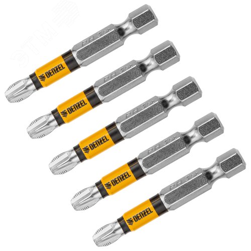 Изображение товара Набор бит, PH3x2, 5 шт. (набор)