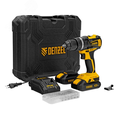 Изображение товара Дрель-шуруповерт аккумуляторная ударная бесщет CIDB-IB-18-02, Li-Ion, 18 В, 2 акк. (шт)