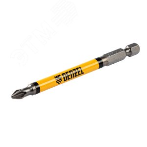 Набор бит PZ2х90, сталь S2, круглый профиль, 10шт. - фото 2