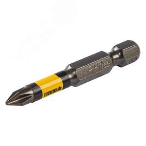 Набор бит комбинированный 3 шт., РН1, РН2, РН3, 50 мм, сталь S2 - фото 3