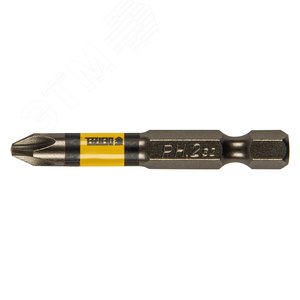 Набор бит комбинированный 3 шт., РН1, РН2, РН3, 50 мм, сталь S2 - фото 7