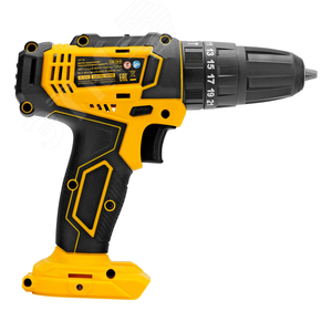 Дрель-шуруповерт аккумуляторная ударная CID-18-0, Li-Ion, 18 В - фото 3