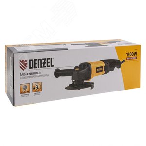 Машина шлифовальная угловая AGH125-1200A, 1200 Вт, 125мм, 11000 об/мин - фото 4