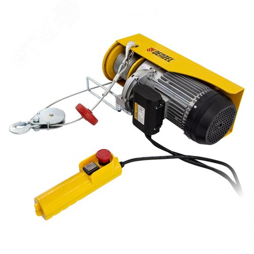 Изображение товара Тельфер электрический TF-1000, 1 т, 1600 Вт, высота 12 м, 8 м/мин (шт)