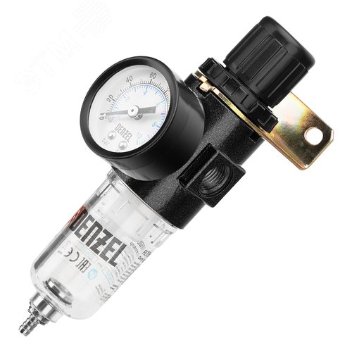 Изображение товара Фильтр-регулятор FR1500, 10 бар, 1500 л/мин, 1/4 (шт)