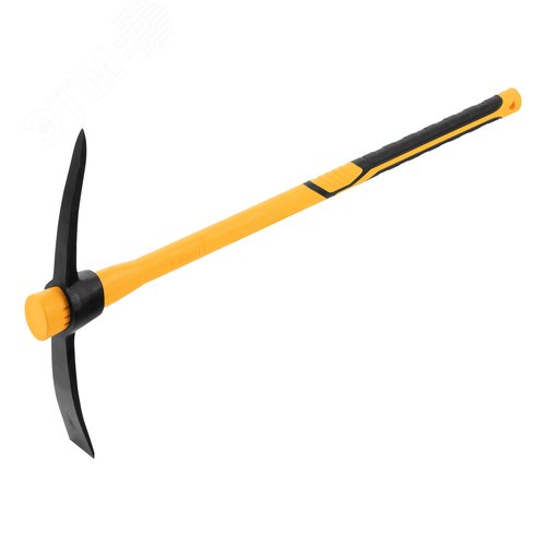 Изображение товара Кирка 2000 г, узкая, фиберглассовая обрезиненная рукоятка 900 мм (шт)