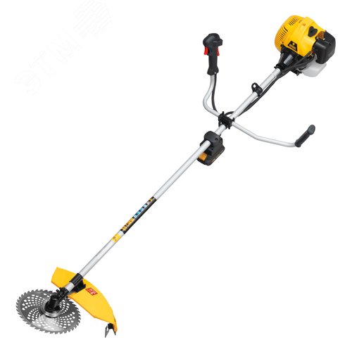 Изображение товара Триммер бензиновый DT-52E, 52 см3, неразъемная штанга, электростартер, состоит из 2 частей (шт)