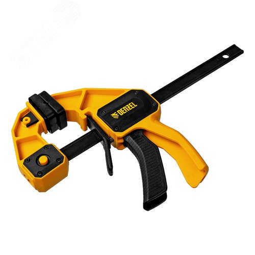 Изображение товара Струбцина F-образная, быстрозажимная, 150 х 80 мм, усиленный нейлоновый корпус (шт)