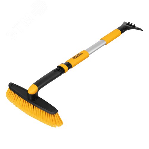 Изображение товара Щетка сметка со скребком, телескоп, поворотная голова, 750-1120 мм (шт)