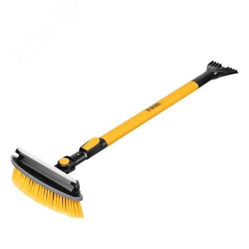 Щетка сметка со скребком, телескоп, поворотная голова, водосгон 950-1320 мм - фото 1