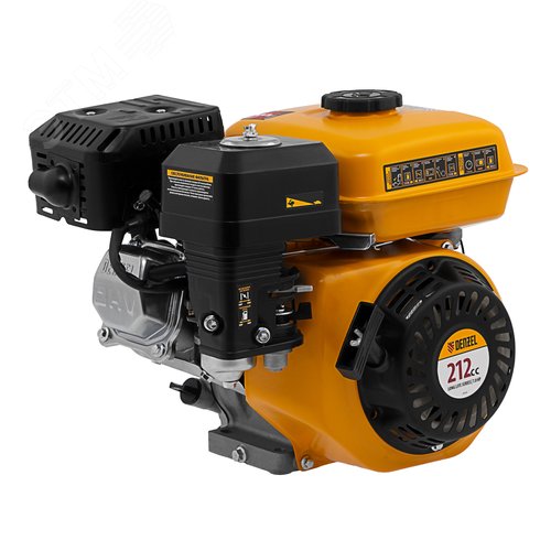 Изображение товара Двигатель бензиновый RX-17S, 7 л.с., 212 см3, горизонтальный вал шлиц 25 мм (шт)