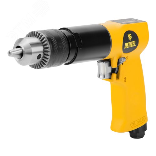 Пневматическая дрель PD500, 500 об/мин, 114 л/мин, 13 мм - фото 1