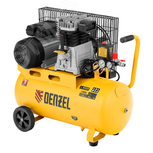 Компрессор воздушный рем. привод BCI2300/50, 2,3 кВт, 50 литров, 400 л/мин - фото 2