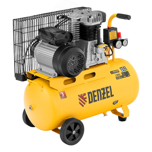 Компрессор воздушный рем. привод BCI2300/50, 2,3 кВт, 50 литров, 400 л/мин - фото 3