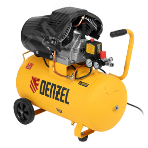 Компрессор воздушный прям. привод DCV1800/50, 1,8 кВт, 50 литров, 320 л/мин - фото 2