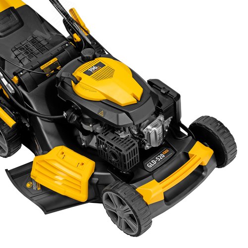 Газонокосилка бензиновая GLD-520SP-VE, 196 см3,шир 52 см,привод,вариатор,эл.старт,60 л - фото 8