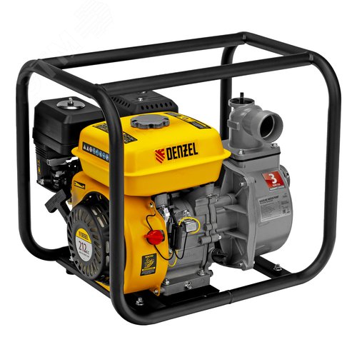 Изображение товара Мотопомпа бензиновая для чистой воды PX-50, 7 л.с., 2', 600 л/мин, глуб 8 м,напор 30 м (шт)