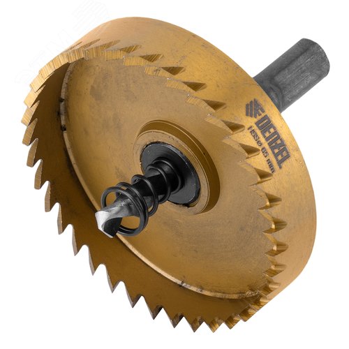 Изображение товара Коронка по металлу HSS, 65 мм, нитридтитановое покрытие (шт)