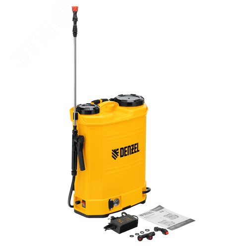 Опрыскиватель ранцевый аккумуляторный D-16LA, 16 л, 12 В, 8 Ач - фото 14