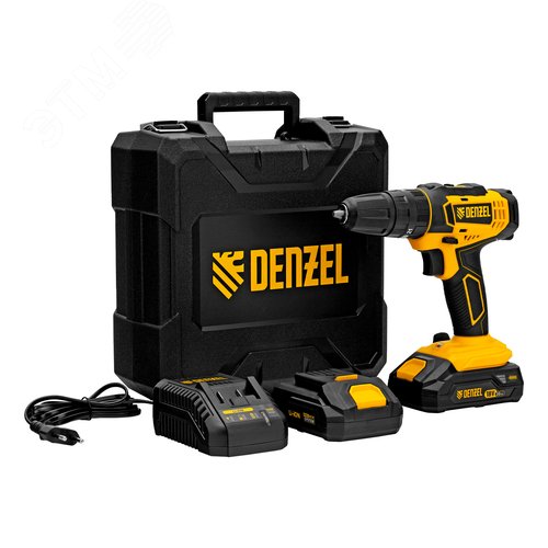 Изображение товара Дрель-шуруповерт аккумуляторная ударная CID-18-02BM, Li-Ion, 18 В, 2 акк. (шт)