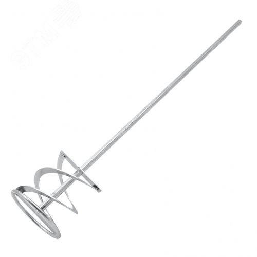 Изображение товара Миксер для красок и штукатурных смесей,100 х 600мм,оцинкованный,шестигранный хвостовик 10мм (шт)