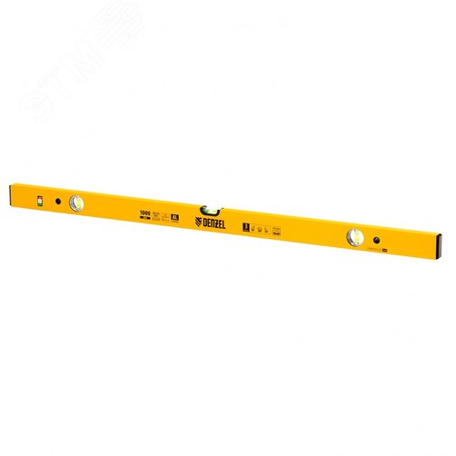 Изображение товара Уровень алюминиевый, 1000 мм, фрезерованный, 3 глазка (шт)