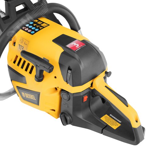 Пила цепная бензиновая DS-5218, шина 45 см, 52см3, 3 л.с., шаг 0,325, паз 1,5 мм, 72 зв - фото 10