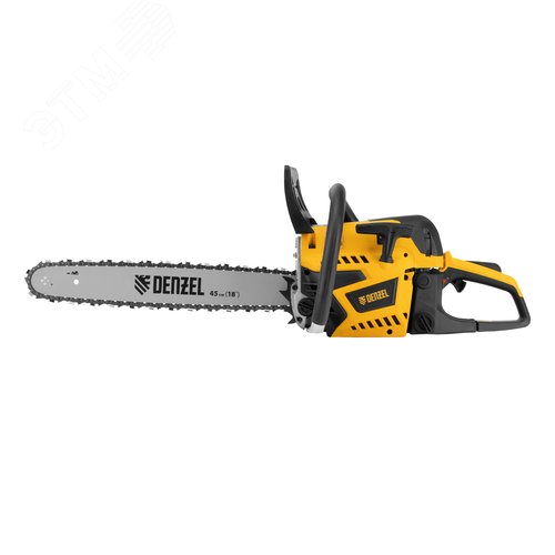 Пила цепная бензиновая DS-5218, шина 45 см, 52см3, 3 л.с., шаг 0,325, паз 1,5 мм, 72 зв - фото 3