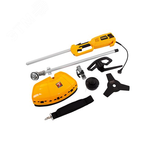 Триммер электрический TE-1220, 1200 Вт, 380 мм, катушка, диск, разборная штанга - фото 3