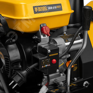 Бензиновая снегоуборочная машина SBM 610DT PRO, 212cc, гусеницы, эл.старт, блок. дифф. - фото 6
