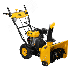 Гибридная снегоуборочная машина с функц. подметания SWB-600, 212 сс, руч. старт, 2 насадки - фото 5