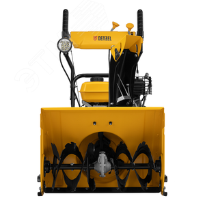 Гибридная снегоуборочная машина с функц. подметания SWB-600, 212 сс, руч. старт, 2 насадки - фото 6