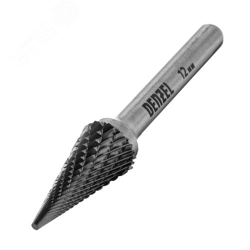Изображение товара Борфреза по металлу твердосплавная, коническая, тип-M, 12 мм (шт)