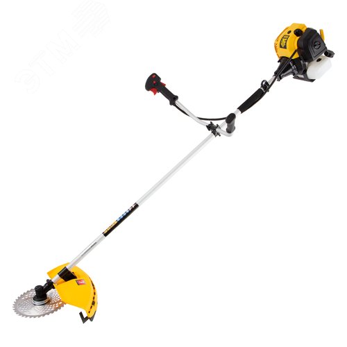 Изображение товара Триммер бензиновый DT-43, 43см3, 2,5 л.с., неразъемная штанга, состоит из 2 частей (шт)