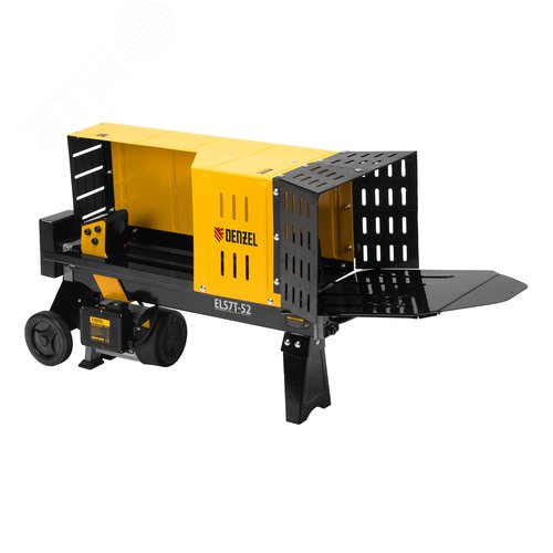 Изображение товара Дровокол электрический ELS7T-52, 2300 Вт, сила раскола 7т, макс. размеры полена D250х520 мм (шт)