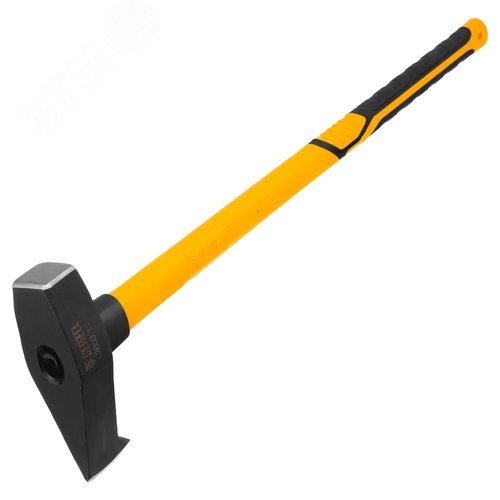 Изображение товара Колун-кувалда 3000 г, кованая, фибергласовая рукоятка c TPR покрытием, 880 мм (шт)