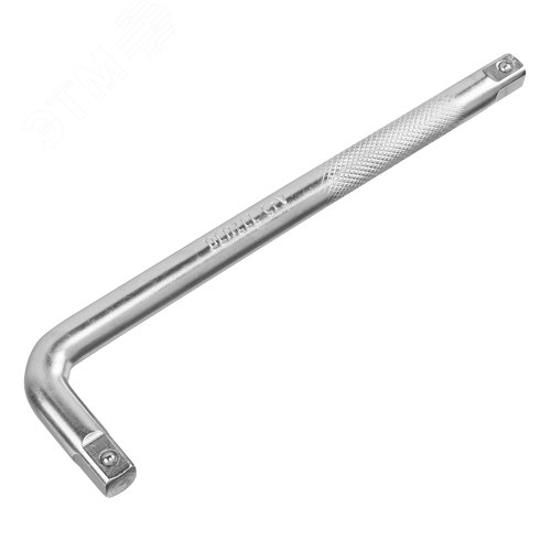 Изображение товара Вороток Г-образный, 250*50 мм, квадрат 1/2', CrV, матовый хром (шт)