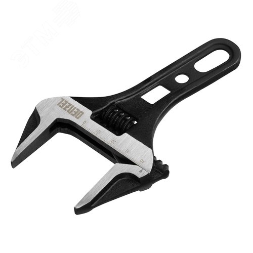 Изображение товара Ключ разводной 155 мм, CrV, кованый, укороченная рукоятка (шт)