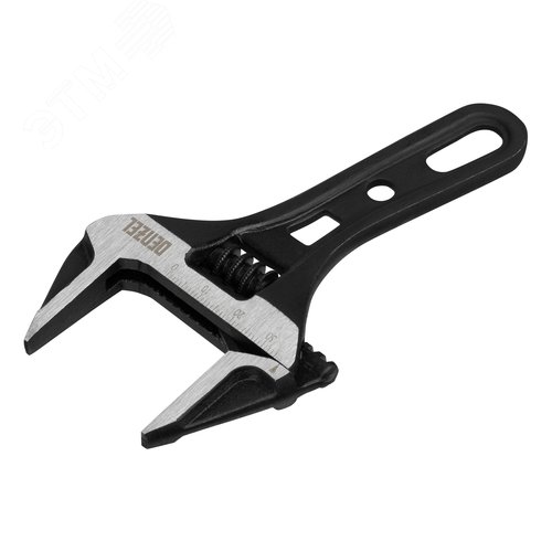 Изображение товара Ключ разводной 135 мм, CrV, кованый, укороченная рукоятка (шт)